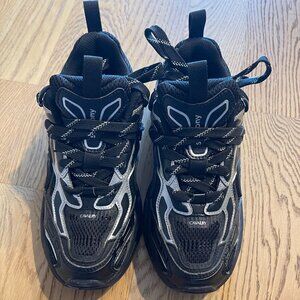 Saucony 2K Cavalry 'Black Silver' Running Shoes Sz [7]